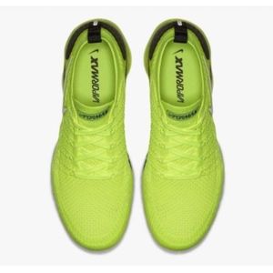 vapormax neon yellow
